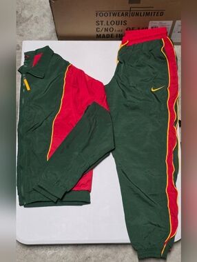 Nike Seattle Supersonics throwback tracksuit